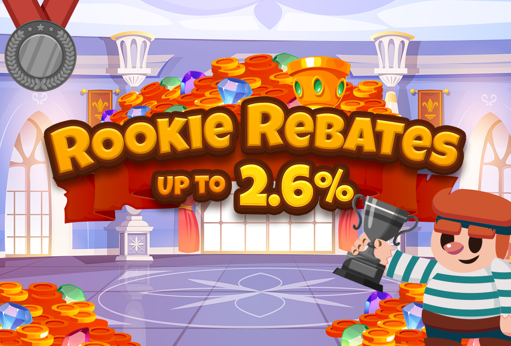 ROOKIE REBATES UP TO 2.6%