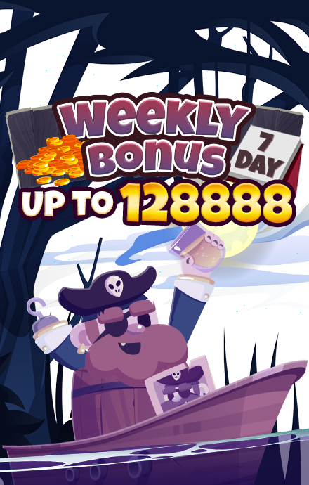 WEEKLY BONUS DAY UP TO 128888