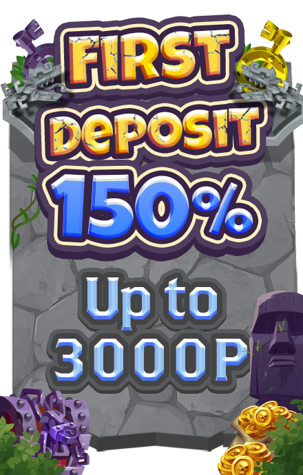 FIRST DEPOSIT 150% UP TO 3000P